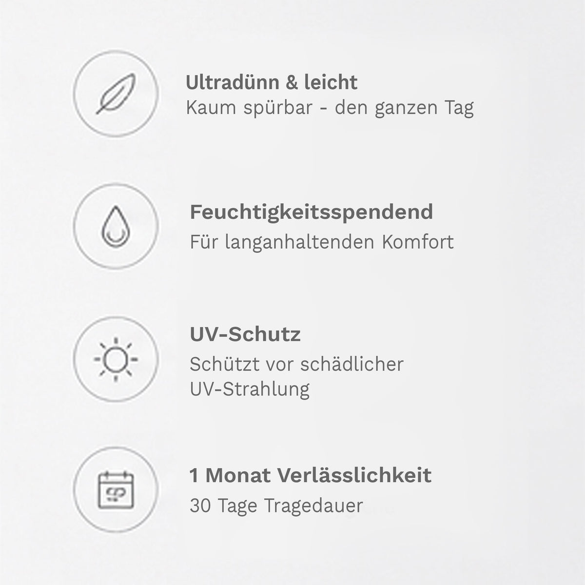 REHLEIN® PURE Sphärische Monatslinsen | 6er-Pack